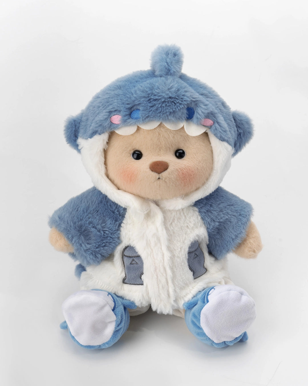 Mavi Köpek Balığı Teddy Ayıcık (Kostümlü)